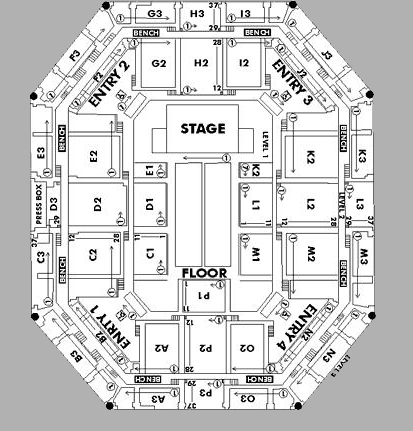 Dome Arena Seating Chart